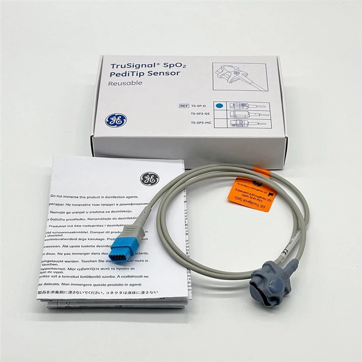 GE Reusable TruSignal Spo2 Sensor Pediatric Soft TS-SP-D