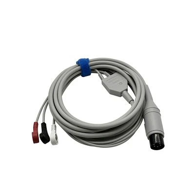 Oryginalny 6-pinowy kabel 3-odprowadzenia EKG firmy Mindray EA6131B