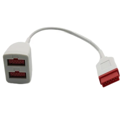 Podwójny kabel adaptera GE Marquette IBP 2005772-001