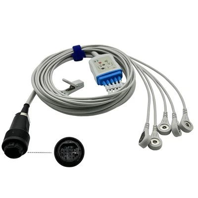 Kabel EKG/EKG Heyer Medical z 8 pinami i 5 odprowadzeniami