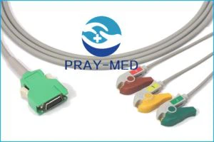Nihon Kohden 3lead ECG Cable Life Scope OPV-1500