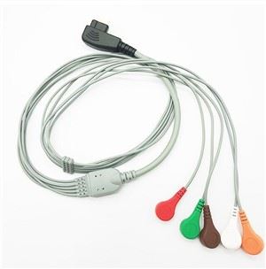 Złącze DMS HDMI 19Pin EKG Holter Cable Leadwire