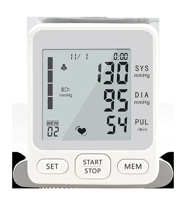 Wrist Electronic TK-W202 Battery Blood Pressure Monitor