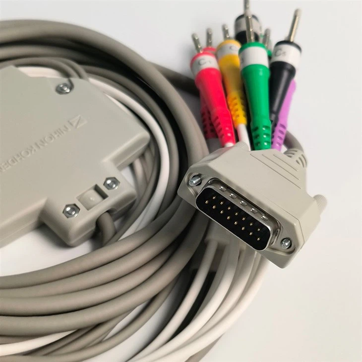 NIHON KOHDEN Patient Cable ECG Leads BJ-961D