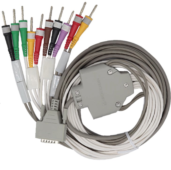 NIHON KOHDEN Patient Cable ECG Leads BJ-961D